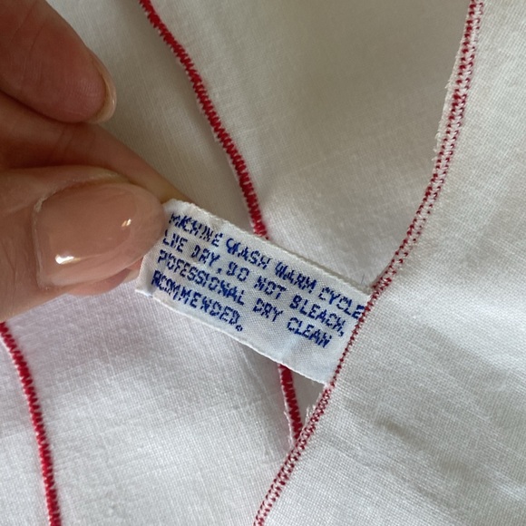 Vintage imperial elegance, embroidered Christmas napkins - Picture 4 of 4